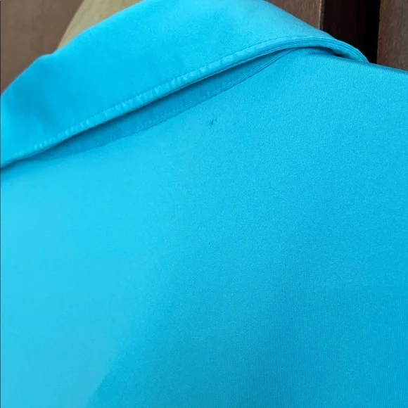 Peter Millar Men’s Aqua Polo Summer Comfort Shirt (M) - Picture 6 of 6